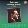 MARBECKS COLLECTABLE: Solomon - Complete Chopin Recordings cover