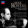 Max Rostal: 20th-century Violin Sonatas cover