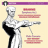 Brahms: Violin Concerto in D major op.77 & Symphony no.2 in D major op.73 cover