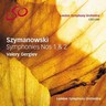 Szymanowski: Symphonies 1 & 2 cover
