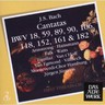 9 Cantatas [18, 59, 89, 90, 106, 118, 152, 161, 182] cover