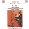 Chopin: Piano Concerto No. 1 in E minor, Op. 11, etc. cover