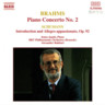 Brahms: Piano Concerto No. 2 / Schumann: Introduction and Allegro appassinato cover