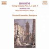 Rossini / Donizetti:- Works for Strings cover