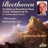 6 Variations for Piano Op.34; Op.76; & Op.35 "Eroica" 9plus Schumann - Noveletten] cover