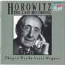 MARBECKS COLLECTABLE: Horowitz: The Last Recording cover