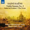 Saint-Saens: Music for Violin and Piano, Vol. 2 cover