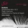 Brahms: Symphonies Nos 1 & 2 / Variations on a theme of Haydn / Tragic Overture cover