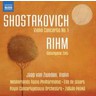 Shostakovich: Violin Concerto No. 1 (with Rihm: Time Chant) cover