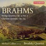 Brahms: String Quartet in A minor, Op. 51 No. 2 / Clarinet Quintet cover