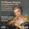 William Boyce - Eight Symphonies, Op. 2 (with works by Leopold Mozart) cover