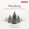 Weinberg: Chamber Symphonies No's 3 and 4 cover