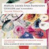 Lieder eines fahrenden Gesellen (arr. Schoenberg) & chamber arrangements cover