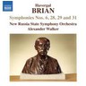 Brian: Symphonies Nos 6, 28, 29 & 31 cover
