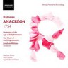 Rameau: Anacreon 1754 cover
