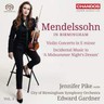 Mendelssohn in Birmingham - Volume 4 [Violin Concerto / A Midsummer Night's Dream] cover