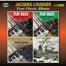 Four Classic Albums (Play Bach Vol 1 / Play Bach Vol 2 / Play Bach Vol 3 / Jacques Loussier Joue Kurt Weill) cover