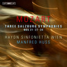 Three Salzburg Symphonies cover
