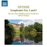Spohr: Symphonies Nos 1 & 5 cover