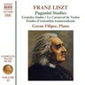 Liszt: Paganini Studies cover