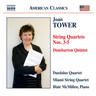 Tower: String Quartets Nos. 3, 4 & 5 / Dumbarton Quintet cover