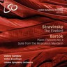 Stravinsky: Firebird (complete ballet) / Bartok: Miraculous Mandarin Suite, Piano Concerto No 3 cover
