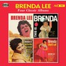 Four Classic Albums: Brenda Lee (Miss Dynamite), This is Brenda, All the Way, Brenda That's All cover