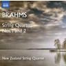 Brahms: String Quartets Nos 1 & 2 cover