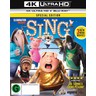 Sing (4K Ultra HD & Blu-ray) cover