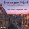 Evensong From Oxford cover