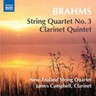 Brahms: String Quartet No 3 / Clarinet Quintet cover