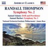 Thompson / Barber / S. Adams: Symphonies cover