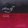 Mozart: Zaide, K. 344 cover