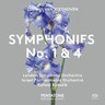 Beethoven: Symphonies Nos. 1 & 4 cover