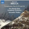 Brian: Symphonies Nos. 8, 21 & 26 cover