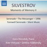 Silvestrov: Moments of Memory II cover