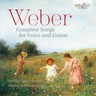 Weber: Complete Songs for Voice and Guitar cover