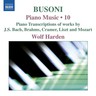 Busoni: Piano Music, Vol. 10 [transcriptions] cover