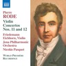 Rode: Violin Concertos Nos. 11 & 12 / Air varies cover