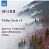 Spohr: Violin Duets Vol 1 cover
