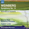 Weinberg: Symphony No. 13, Op. 115 / Serenade Op 47 cover