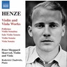 Hanze: Volin & Viola Works cover