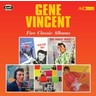 Gene Vincent: Five Classic Albums (Bluejean Bop / Gene Vincent Rocks! & The Blue Caps Roll / A Gene Vincent Record Date/Sounds Like Gene Vincent (2CD) cover