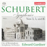 Schubert Symphonies, Vol.1 [Nos 3, 5 & 8] cover