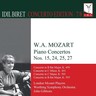 Mozart: Piano Concertos Nos 15, 24, 25, 27 cover