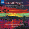 Kabalevsky: Symphonies Nos. 1 and 2 / Overtures cover
