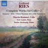 Ries: Complete Works for Cello Vol.2 cover