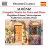 Albéniz: Complete Works for Voice and Piano cover