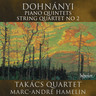 Dohnányi: Piano Quintets & String Quartet No 2 cover