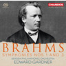 Brahms: Symphonies Nos 1 and 3 cover
